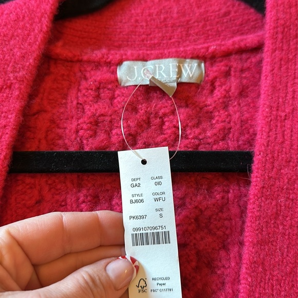 Jcrew sweater cardigan nwt - Picture 3 of 4